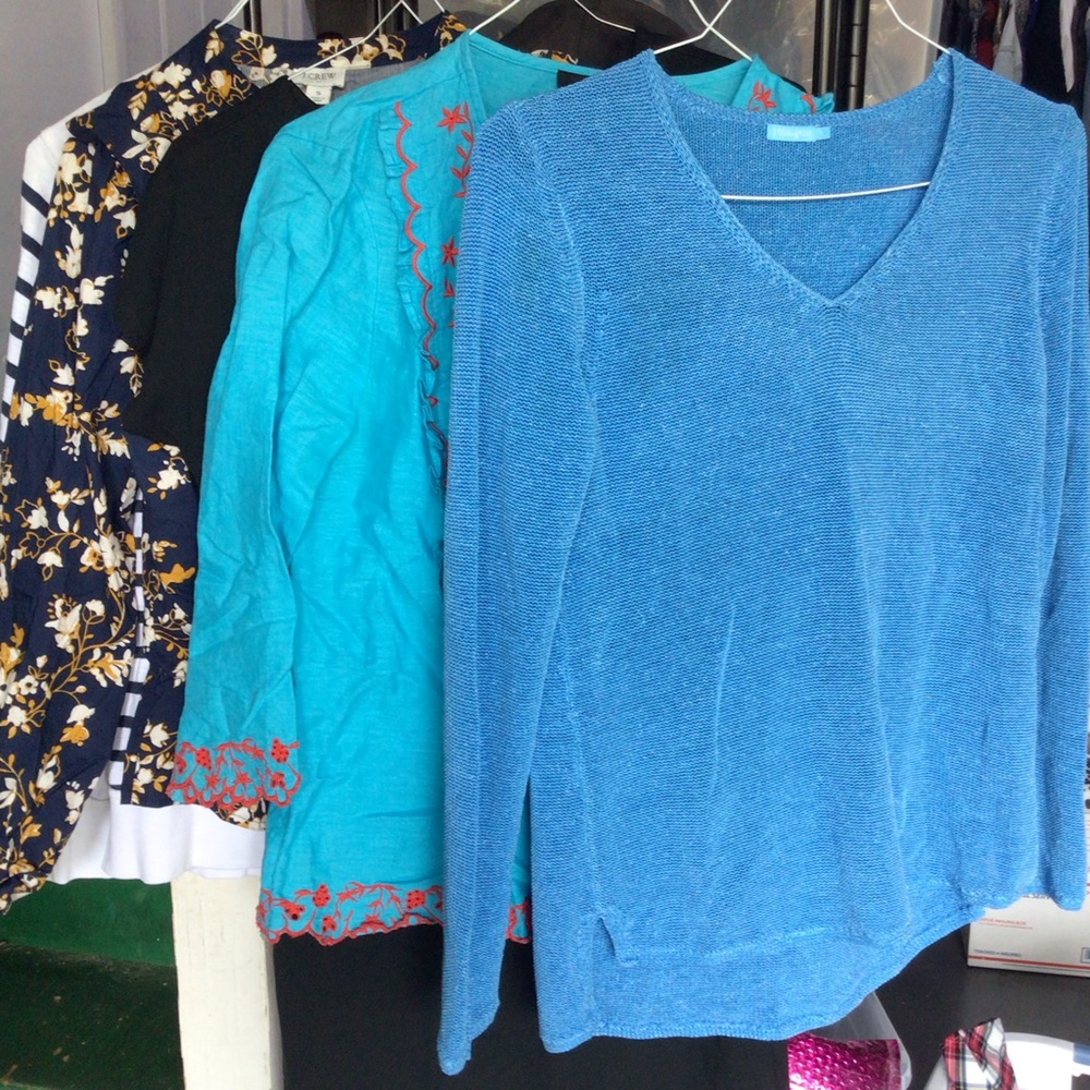 Women top bundle lots small J Crew J McLaughlin J Jill